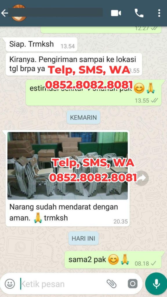testimoni jual meja kursi kuliah