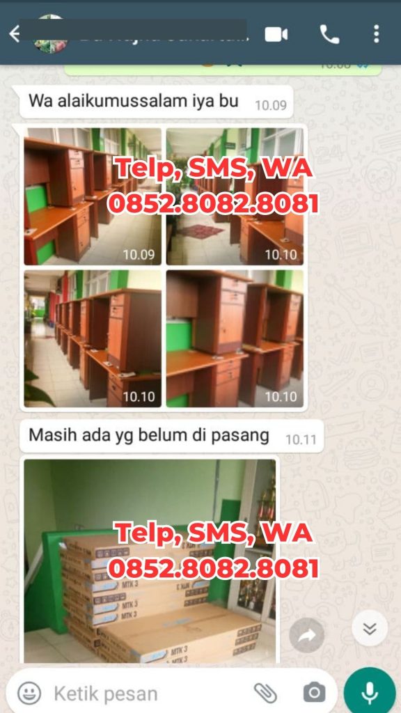 testimoni pemesanan furniture kuliah